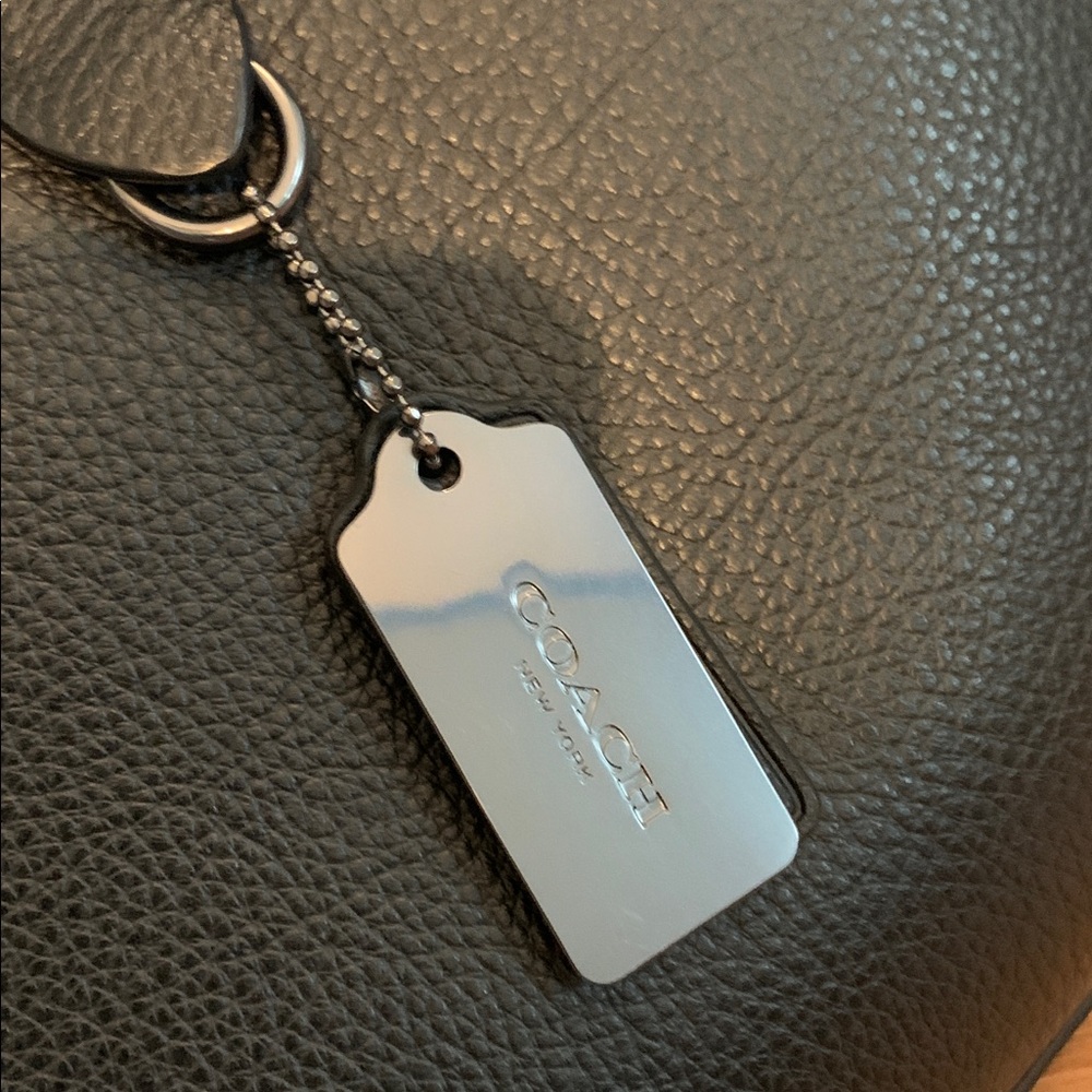 Black Coach Leather Men's Bag - Picture 3 of 12
